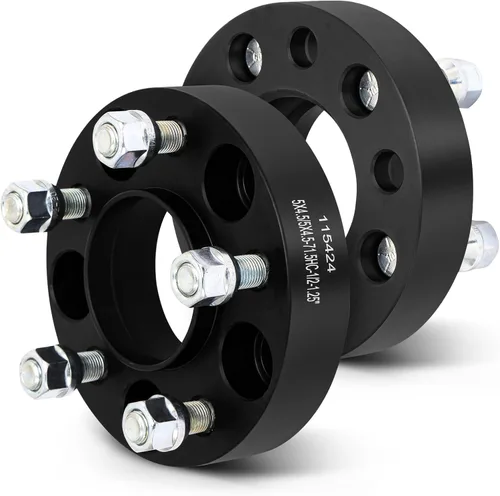 Miniatura 14 de SCITOO 2 espaciadores de rueda de 16.4 x 393.7 ft 1.25 pulgadas con pernos de 14 x 1.5 para Chevy 2016-2024 para Camaro, 2014-2019 para Cadillac