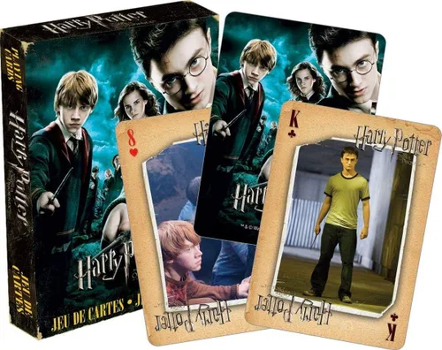 AQUARIUS Harry Potter - Orden de Phoenix Baraja de cartas para tus juegos de cartas favoritos - Mercancía y coleccionables con licencia oficial de