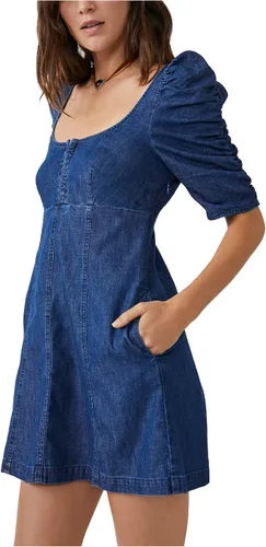Miniatura 3 de Free People Cheyenne Denim Mini Dress