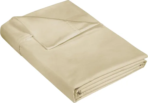 Miniatura 26 de Royale Linens Sábana encimera de 300 hilos de 100 % algodón peinado de fibras largas, súper suave, sábanas encimera, la sábana encimera