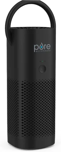 Pure Enrichment - Mini purificador PureZone de aire portátil – Filtro True HEPA inalámbrico que limpia el aire y elimina el 99.97% del polvo, olores