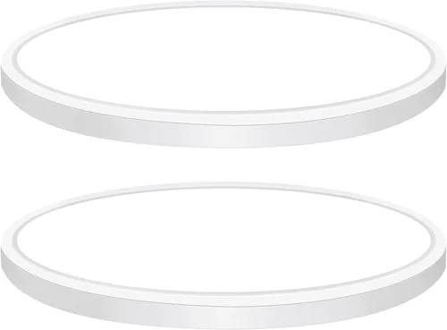 Miniatura 18 de Lámpara LED de techo de montaje al ras, equivalente a 100W, lámpara de techo empotrada moderna para cocina 5000K luz blanca diurna 15W 1200Lm 7