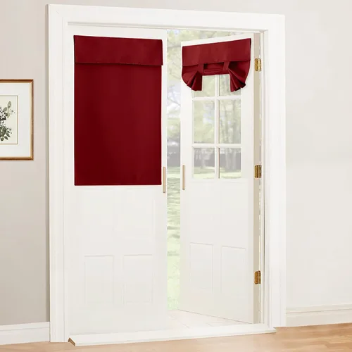 Miniatura 46 de RYB HOME 2 Paneles Cubierta de Ventana de Puerta de Aula, Persianas Opacas para Ventanas y Puertas de Aula Cubierta Persianas de Confinamiento