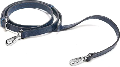 Miniatura 29 de LIVE UP Correa de Bolso de Cuero Genuino de Grano Completo Repuesto para Bolsos Cruzados y Carteras Plateado