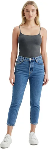 Miniatura 72 de Emmalise Camisola larga casual básica para mujer, con tirantes ajustables, top en capas