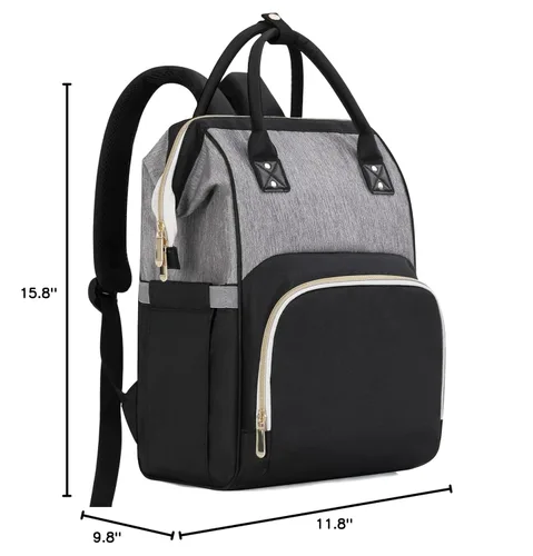 Miniatura 7 de Mochila para pañales Femuar, multifuncional, para maternidad, bolsa de pañales para bebés, de gran capacidad, para niñas y niños, mochila de viaje