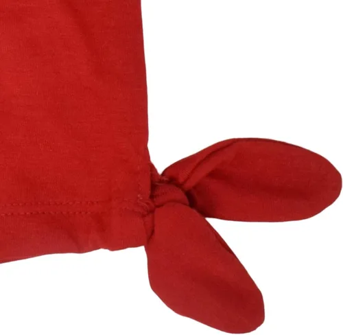 Miniatura 4 de Disney Minnie Mouse - Conjunto de camiseta floral arcoíris y pantalones cortos de cambray, tallas de bebé a niño grande (12 meses - 14-16)