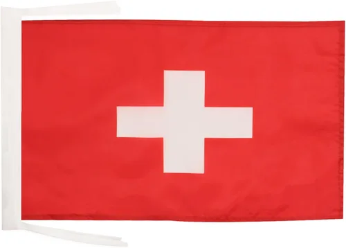 Miniatura 727 de Bandera de México AZ FLAG, 45.7 x 30.5 cm, con cordones - Pequeñas banderas mexicanas de 30 x 45 cm - Bandera de 45.7 x 30.5 cm