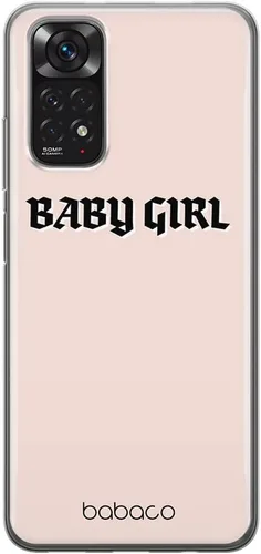 Miniatura 4 de BABACO ERT Group - Carcasa para Xiaomi REDMI Note 11S 4G / REDMI Note 11 4G, original y oficial, patrón 90's Girl 016, parcialmente transparente