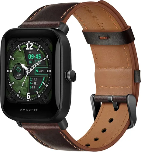 Miniatura 9 de Wanme Bandas para Amazfit GTS 4 / GTS 4 Mini / GTS 3 / GTS / GTS2 / GTS 2e / GTS 2 mini Band mujeres hombres, correa de repuesto de cuero