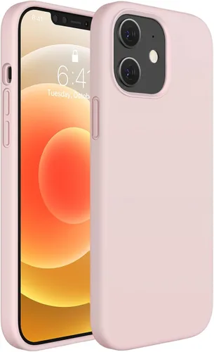 Miniatura 324 de Miracase Funda diseñada para iPhone 13, con protector de pantalla de vidrio templado, forro de microfibra suave antiarañazos, funda de goma