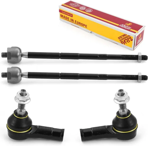 Miniatura 95 de Metrix Premium Chassis Parts - Juego de 4 barras de acoplamiento interior y exterior para Audi A3 15-16, Seat Leon 06-20 (México), 09-17 Volkswagen
