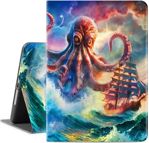 Miniatura 16 de Vimorco Funda para iPad de 6ª/5ª generación 2018/2017, para iPad Air 2 / Air Case 2014/2013 de 9.7 pulgadas, para fundas iPad de 6ª/5ª