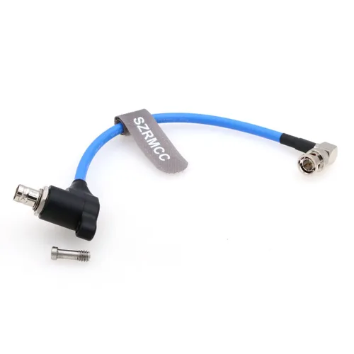 Miniatura 3 de SZRMCC Cable protector SDI 12G 6G HD SDI ángulo recto BNC sobretensión Protector de circuito aislante de video para Komodo ARRI Alexa Sony