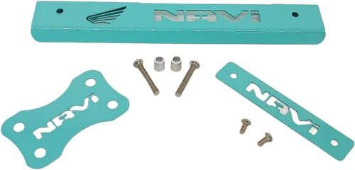 Miniatura 10 de Kit de carenado deportivo de motocicleta (3 piezas) para Honda Navi (negro)