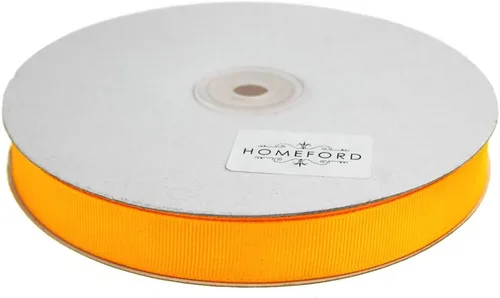 Miniatura 58 de Homeford Cinta de grogrén macizo, 50 yardas (1-1/2 pulgadas, oro antiguo)