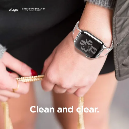 Miniatura 8 de elago Correa compatible con Apple Watch Band Ultra3/Ultra2/Ultra/SE3/SE2/SE1/11/10/9/8/7/6/5/4/3/2/1 compatible con iWatch de 1.496 in 1.575 in