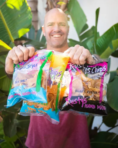 Miniatura 7 de Rusty's Chips - Chips crujientes y saludables para un bocado rápido - Chips sin gluten, sin conservantes, sin OMG, paquete de aperitivos veganos