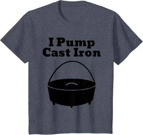 Miniatura 81 de I Pump - Camiseta de hierro fundido para cocinar al horno holandés