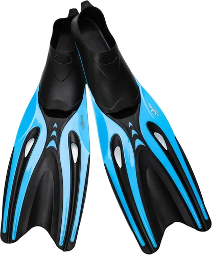 Aletas de natación para adultos y niños, aletas de buceo premium, aletas de esnórquel para hombres y mujeres, aletas versátiles de entrenamiento de