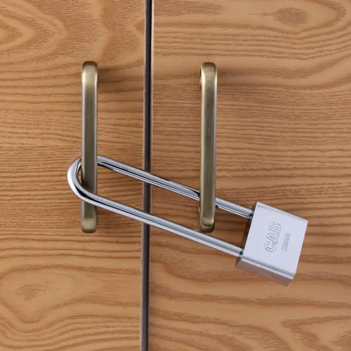 Miniatura 7 de dingchi Candado de bloqueo largo para bicicleta, candado antirrobo para puerta, armario, cajón, cerradura de puerta con llaves, haz largo, casillero