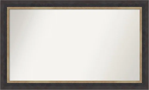 Miniatura 156 de Amanti Art Espejo personalizado, espejo de baño negro Astor, espejo de pared o espejo de tocador de baño sobre el fregadero (25 x 25 pulgadas)