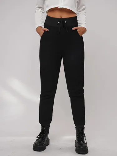 Miniatura 5 de URATOT 1 paquete de pantalones deportivos con forro de sherpa para mujer, con bolsillos, cálidos, para invierno, pantalones deportivos con forro
