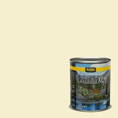 Miniatura 179 de Rodda Paint CASCADIA XL - Pintura satinada e imprimación para exteriores en uno, cuarto de galón, Annabel
