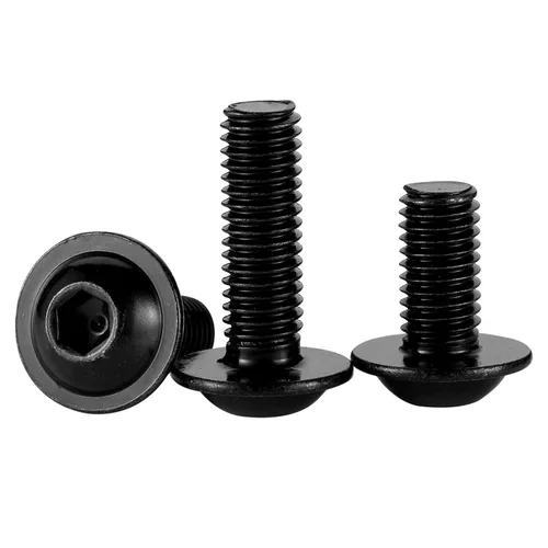 Mellewell M3-0.5 x 6mm Tornillos de Cabeza de Botón con Soporte de Enchufe de Casquillo, Accionamiento de Enchufe Allen, Acero Inoxidable 304 con