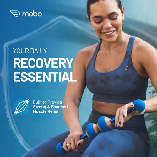 Miniatura 7 de MOBO - Rodillo muscular 7 en 1 – Rodillo de masaje de cuerpo completo para liberación miofascial, terapia de punto de activación, recuperación