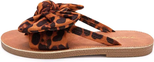 Miniatura 5 de FISACE - Sandalias de gladiador planas para mujer con tira para el dedo del pie