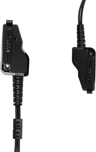 Miniatura 3 de Auriculares con micrófono PTT compatibles con Kenwood NX-200 NX-210 NX-300 NX-3300 TK-280 TK-290 NX5200 NX-5300-K2 P25 Walkie Talkie Radio