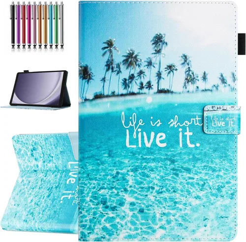 Miniatura 14 de Funda para Galaxy Tab A11+ Plus /A9+ Plus de 11 pulgadas 2026/2024 (SM-X210/X230), Samsung Tab A11+ /A9+ Cover, Auto Wake/Sleep, Funda plegable