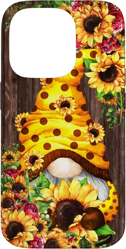 Miniatura 17 de Yellow Sunflower Gnome for Women Cute Summer Flower Pattern Case for iPhone 17