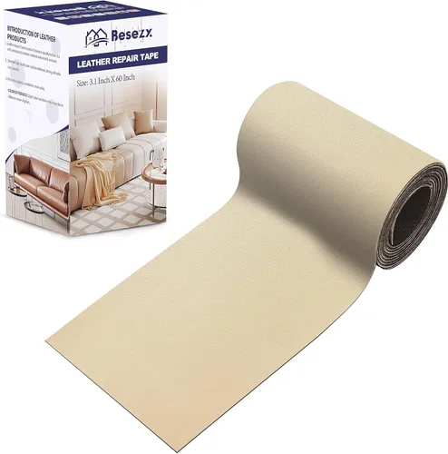 Miniatura 46 de Kit de Cinta de Parche para Reparación de Cuero, Reparación de Cuero Autoadhesiva para Muebles, Sofá, Sillón, Asientos de Automóvil, Silla