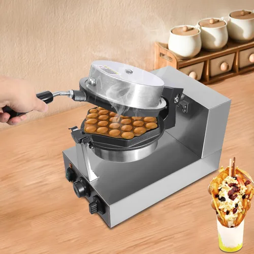 Miniatura 2 de Máquina eléctrica para hacer gofres de 1300 W, máquina eléctrica de doble cabezal para gofres de 122-572 ℉ para uso doméstico y comercial