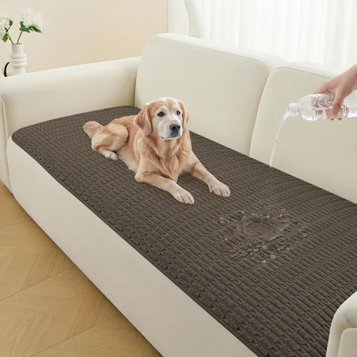 Miniatura 9 de Funda Protectora para Sofá de Perro, Fundas para Sofás para Mascotas Lavables, Funda para Sofá de Mascotas Impermeable y Antideslizante, Fundas