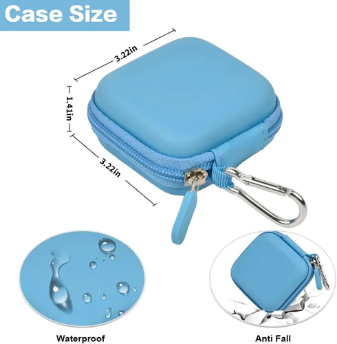 Miniatura 5 de Estuche para lector de tarjetas con chip, bolsa de transporte resistente. Compatible con Square A-SKU-0485, lector sin contacto y con chip con cable