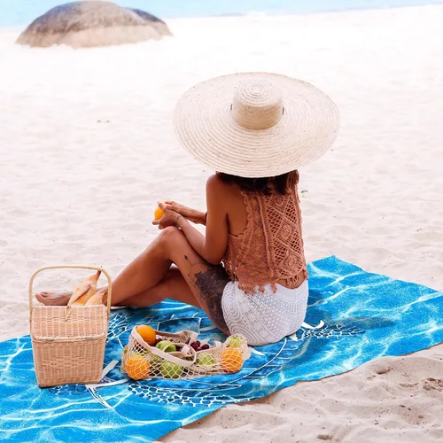Miniatura 2 de NIBESSER Toallas de playa personalizadas con nombres para niños y adultos de microfibra, de secado rápido, personalizadas, para viajes, de playa