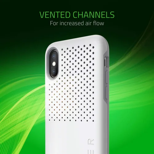 Miniatura 3 de Razer Arctech Pro Funda para iPhone Xs / iPhone Xs: termafena y refrigeración de rendimiento de ventilación, compatible con carga inalámbrica