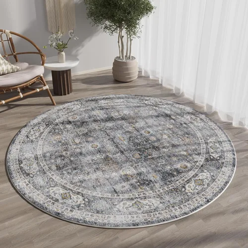 Miniatura 85 de Rugcomf Alfombra de pasillo de 2 x 6 pies, lavable, bohemio, suave, antideslizante, no desprende pelusa, lana sintética, estilo vintage para cocina