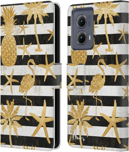 Miniatura 11 de Head Case Designs Funda de piel con licencia oficial de Paul Brent Agate Mermaid Coastal para Motorola Edge (2024)