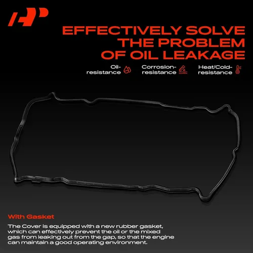 Miniatura 3 de A-Premium Kit de cubierta de válvula de motor compatible con Chevy Cruze, Sonic, Trax, Aveo, Aveo5, L4 1.6L 1.8L (tipo de aluminio mejorado)
