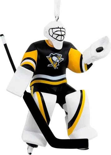 Miniatura 9 de Hallmark NHL New Jersey Devils Portero Ornamento de Navidad (0001OSL1882)