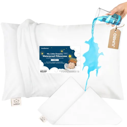 Miniatura 40 de KeaBabies Funda de almohada para niños pequeños de 13 x 18 pulgadas, funda de almohada de algodón orgánico para niños, niñas, funda de algodón suave
