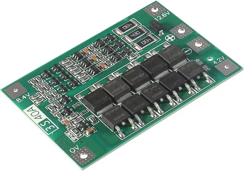 Miniatura 5 de Tablero de protección del PWB BMS de 3S 12V 40A para el módulo de la célula de batería de litio 18650 Li-ion