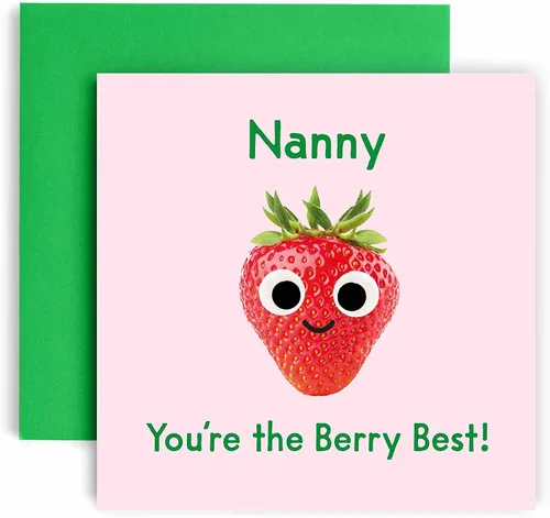 Miniatura 7 de Huxters Tarjetas de cumpleaños para hombres – You're the Berry Best Boyfriend Tarjeta de cumpleaños para él – Divertida tarjeta de aniversario