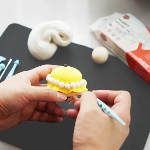 Miniatura 6 de Arcilla ligera - Arcilla de secado al aire, ultra ligera y suave, segura y no tóxica, moldeable y flexible, arcilla de modelado DIY para figuras