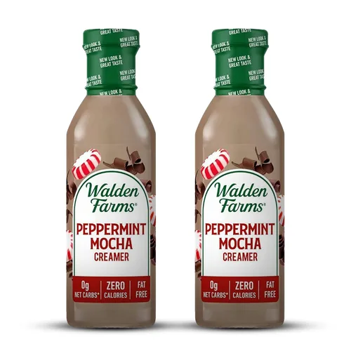 Miniatura 13 de Walden Farms Original Coffee Creamer – Cero calorías, sin grasa, sin azúcar, baja en carbohidratos, apta para dieta cetogénica, sin lácteos, vegana