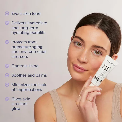 Miniatura 3 de Marcelle BB Cream Beauty Balm, crema hidratante tintada, estimulante de la piel, ligero, hidratante, hipoalergénico, no comedogénico, sin fragancia